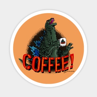 Coffee Kaiju Magnet